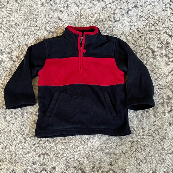 FLEECE HALF ZIP PULLOVER JANIE AND JACK - Picture 3 of 6